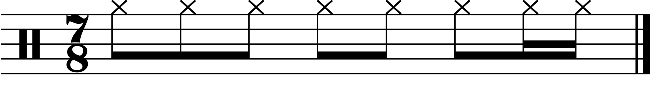 The right hand part for the grooves below