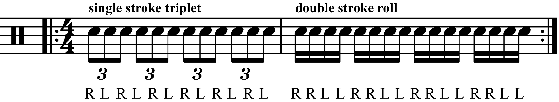 Single Stroke 3 To Doubles As Sixteenth Notes