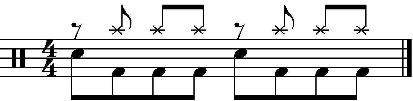 A full bar version of the fill