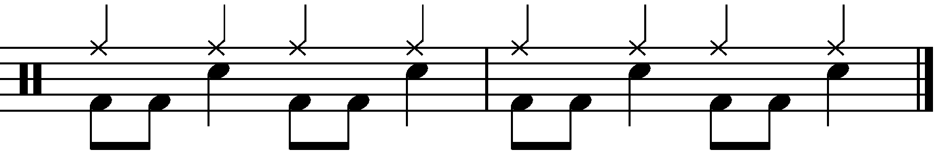 2 Bar Grooves - Example 2c