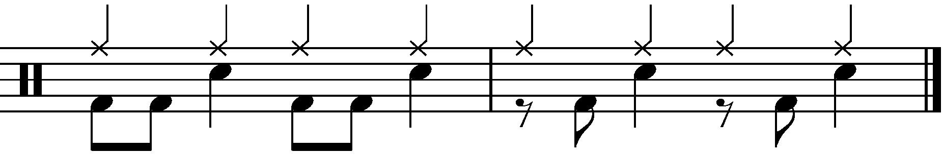 2 Bar Grooves - Example 2d
