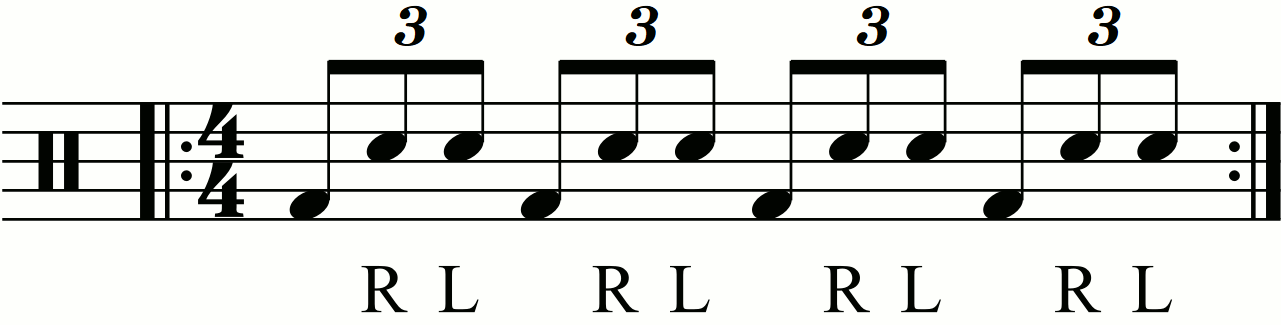 Example of the fills pattern