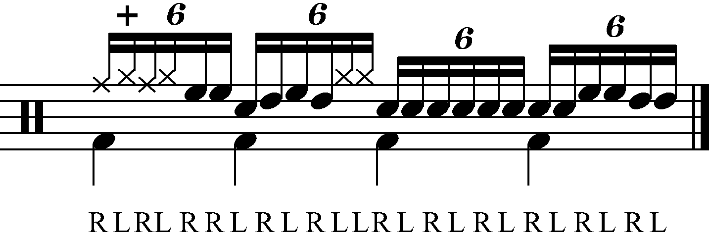A full bar version of Fill 3 with feet