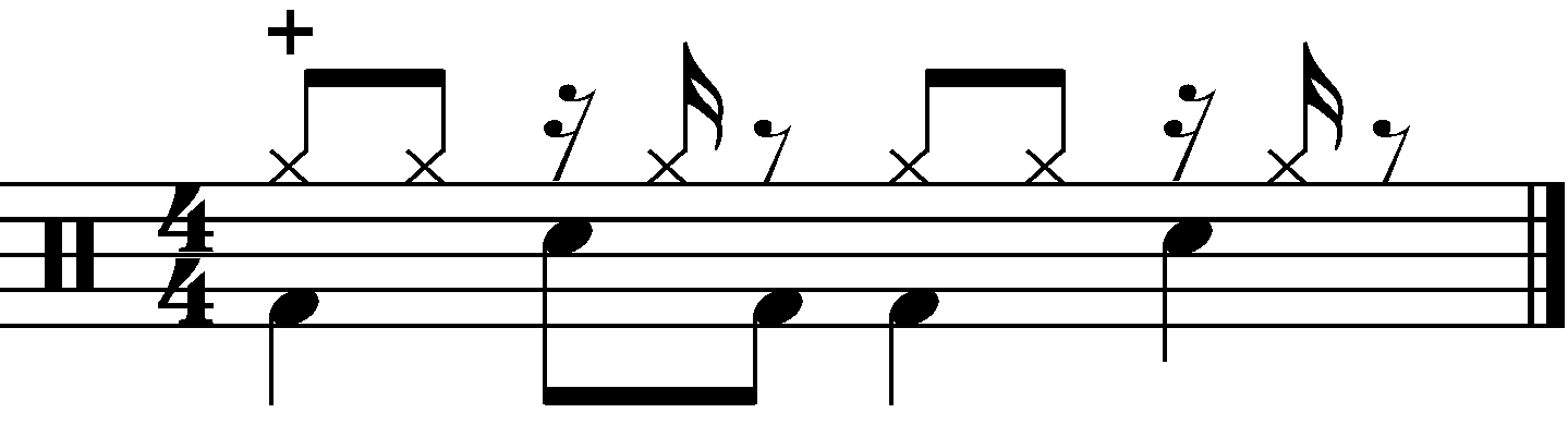 A 233 rhythmed groove