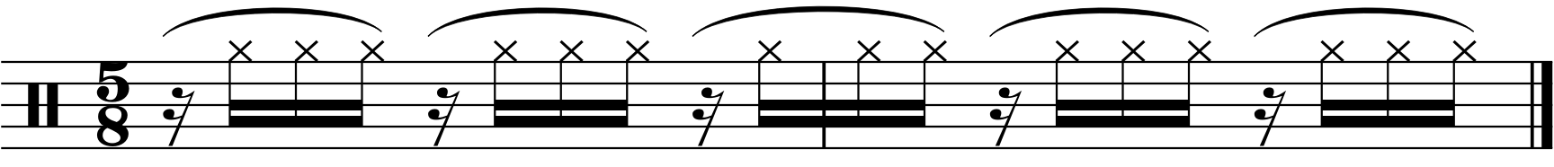 The base rhythm for these grooves