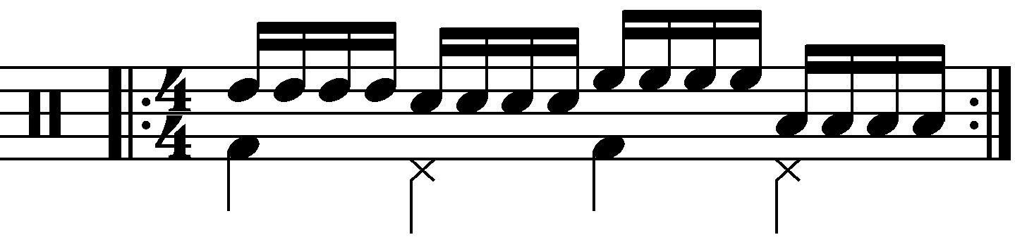 The Single Stroke Roll In Groups Of Four