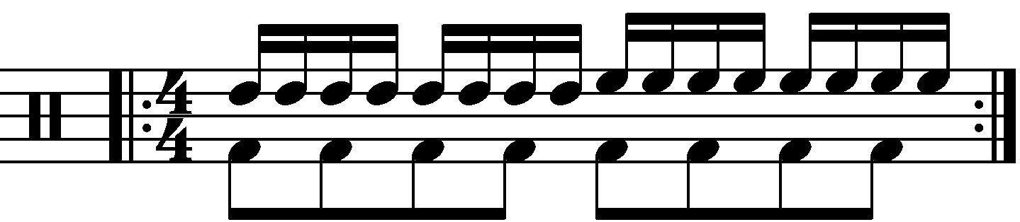 The Single Stroke Roll In Groups Of Eight
